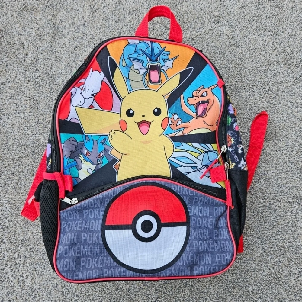 Bioworld Pokemon Backpack Pikachu Kids School Pack 2021 Youth Boys